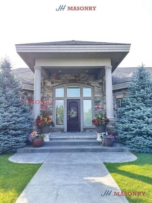 Stone elevation